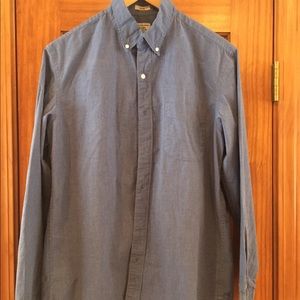 J. Crew men’s chambray shirt.
